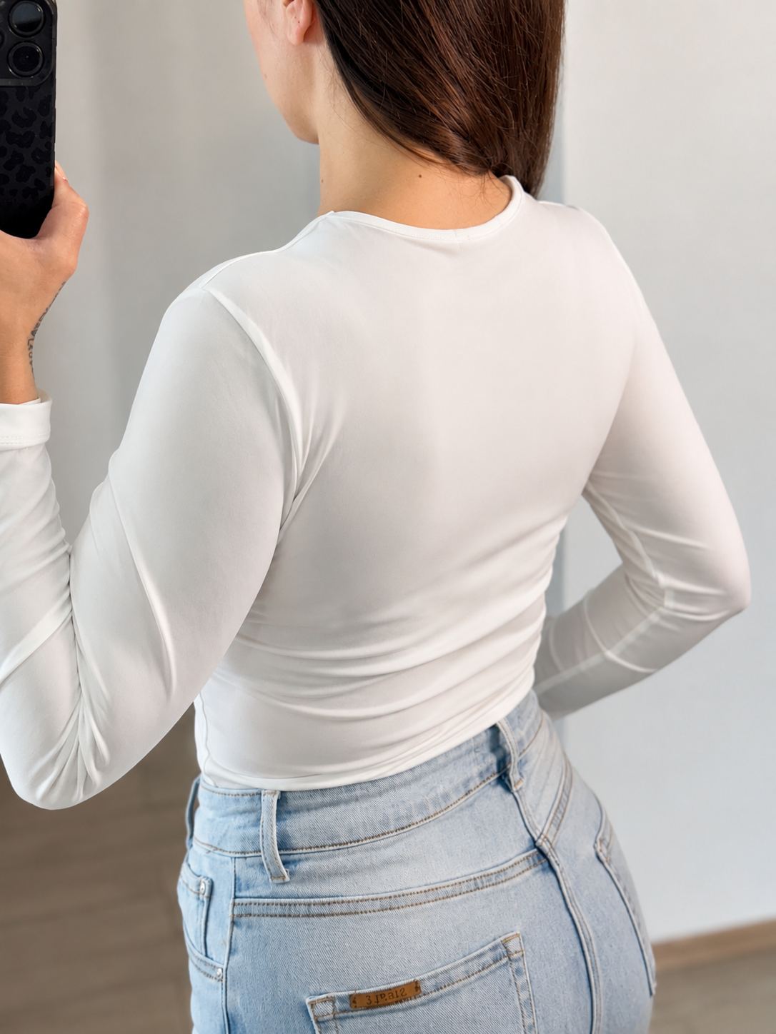 Elegant Twist Bluse