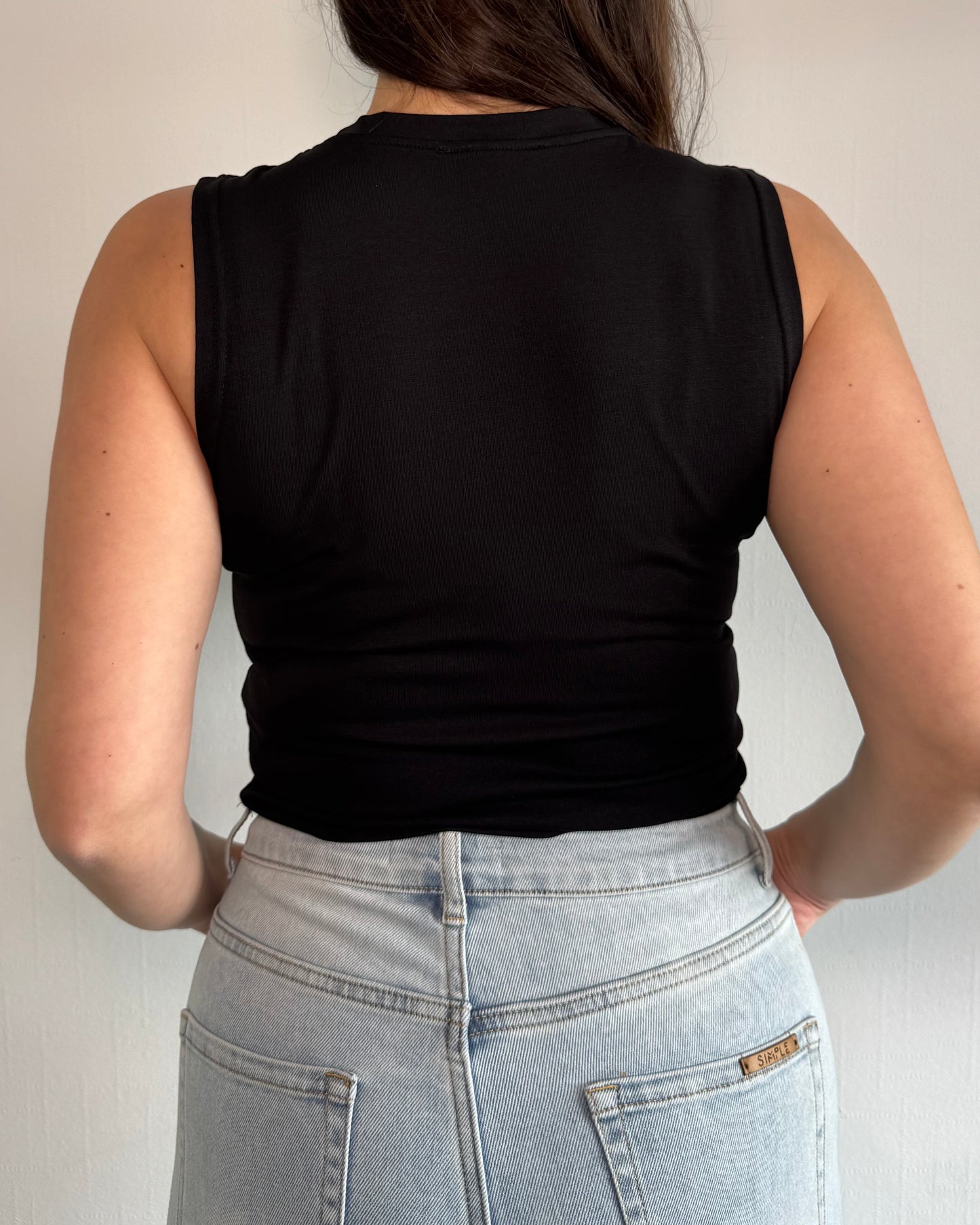 Crop Top aus Baumwolle
