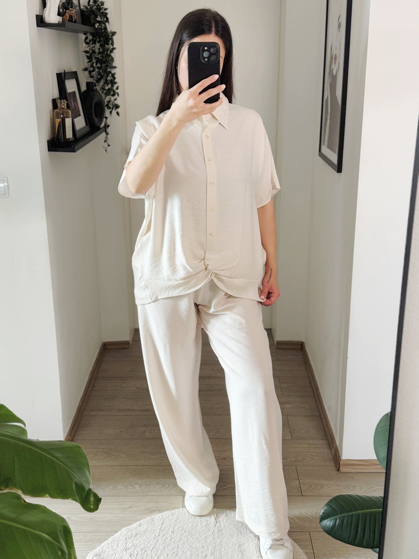 Leinenlook Set