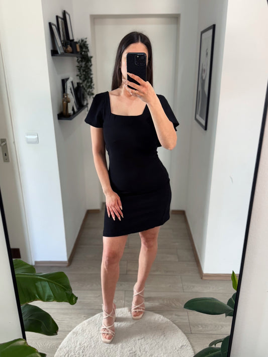 Mini Kleid mit Volantärmeln