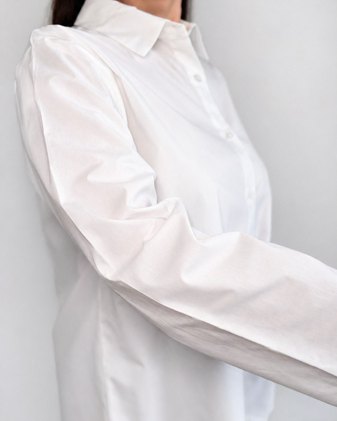 Oversized Baumwollhemd
