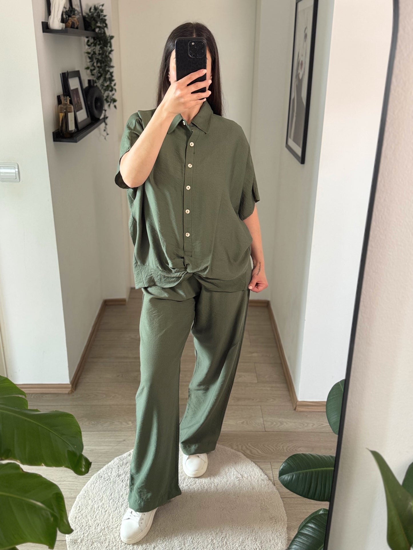 Leinenlook Set